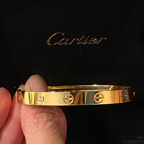 Cartier yellow gold love bracelet - Picture 5 of 9